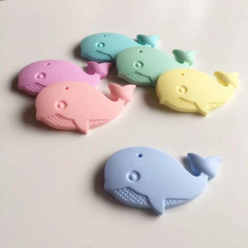Chenkai 10PCS BPA Free Silicone Whale Pendant Teether Baby Shower Animal Pacifier Dummy Teething Nursing Jewelry Sensory Toy
Chenkai 10PCS BPA Free Silicone Whale Pendant Teether Baby Shower Animal Pacifier Dummy Teething Nursing Jewelry Sensory Toy