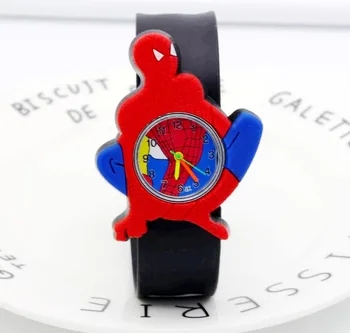 hot promotion! spiderman slap watch silicon Children Watch Rubber cartoon quartz kid watch 10pcs
hot promotion! spiderman slap watch silicon Children Watch Rubber cartoon quartz kid watch 10pcs