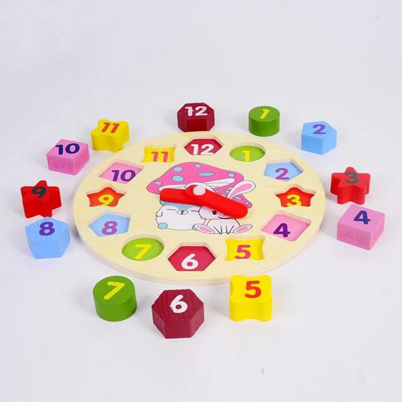 Cute Kids Children Education Wooden Puzzle Toys Wooden Digital Clock Jigsaw Toy Geometry Stacking Toys Baby Cartoon Clock Puzzle
Cute Kids Children Education Wooden Puzzle Toys Wooden Digital Clock Jigsaw Toy Geometry Stacking Toys Baby Cartoon Clock Puzzle