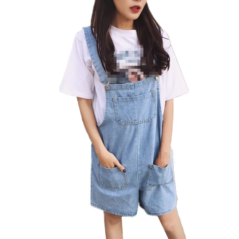 B1989 new style spring 2019 women cute suspenders and high-waisted student Korean version casual denim jumpsuits cheap wholesale
B1989 new style spring 2019 women cute suspenders and high-waisted student Korean version casual denim jumpsuits cheap wholesale