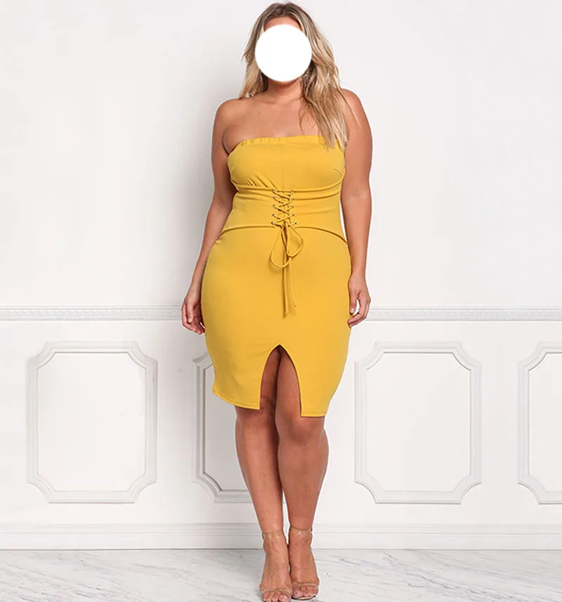 Off Shoulder Strapless Sexy Women Dress Sleeveless Straight Long Bodycon Dress Plus Size Backless Casual Party Dress
Off Shoulder Strapless Sexy Women Dress Sleeveless Straight Long Bodycon Dress Plus Size Backless Casual Party Dress