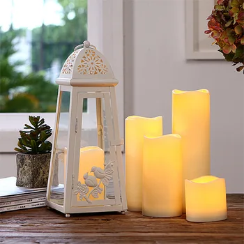 Flameless LED Candles Remote Control Candles Battery Operated Retro Unscented Ivory Votive Pillar Candles Light Set of 5
Flameless LED Candles Remote Control Candles Battery Operated Retro Unscented Ivory Votive Pillar Candles Light Set of 5
