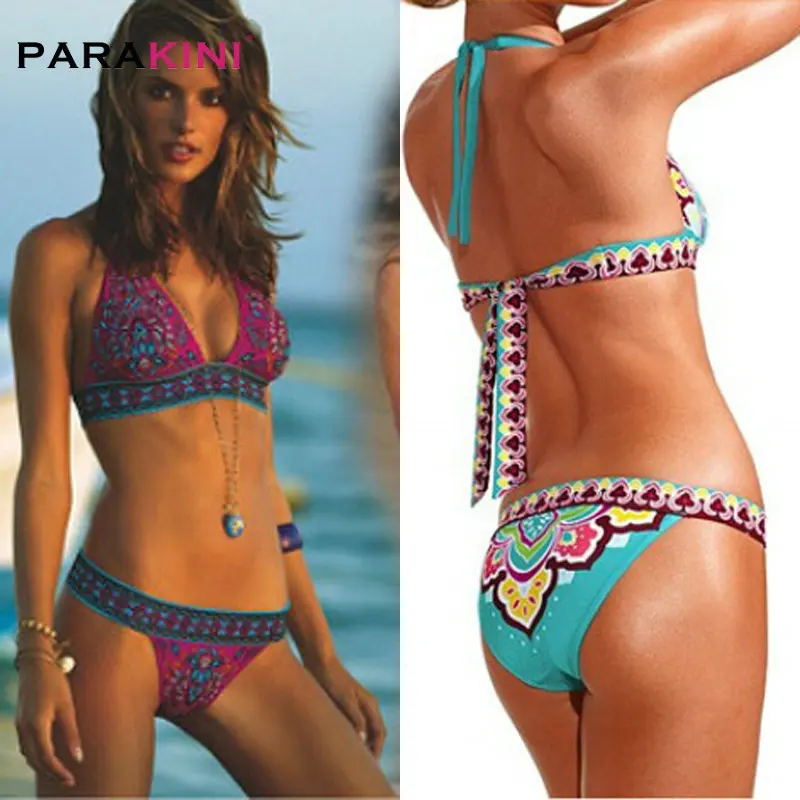 PARAKINI 2019 Floral Printed Women Bikini Set Push-up Swimsuit Bandage Swimming Costume Bathing Suit Swimwear Monokini Beachwear
PARAKINI 2019 Floral Printed Women Bikini Set Push-up Swimsuit Bandage Swimming Costume Bathing Suit Swimwear Monokini Beachwear