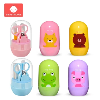 4pcs/set Baby Healthcare Kits Baby Nail Care Set Cartoon Animal Storage Box Infant Finger Trimmer Scissors Nail Clippers Suits
4pcs/set Baby Healthcare Kits Baby Nail Care Set Cartoon Animal Storage Box Infant Finger Trimmer Scissors Nail Clippers Suits
