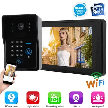 7 "cable wifi intelligent visible intercom door doorbell hd camera intercom door remote sensing unlock suitable for home use
7 "cable wifi intelligent visible intercom door doorbell hd camera intercom door remote sensing unlock suitable for home use