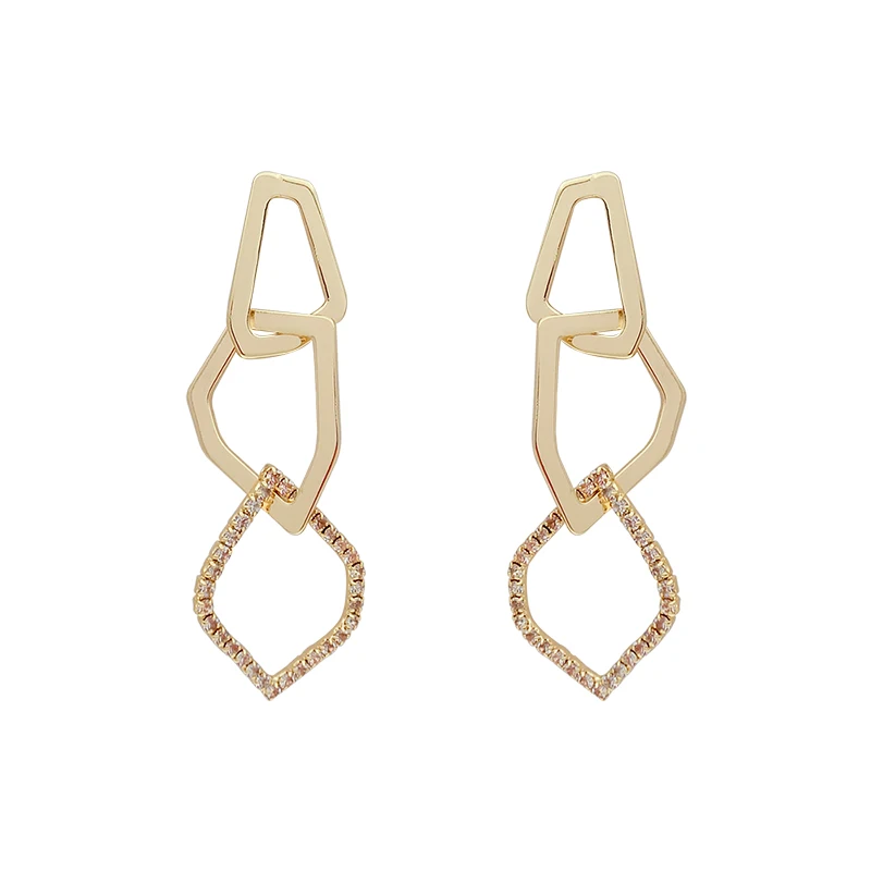 Artificial rhinestone geometry long earrings temperament personality wild earrings exaggerated earrings female
Artificial rhinestone geometry long earrings temperament personality wild earrings exaggerated earrings female