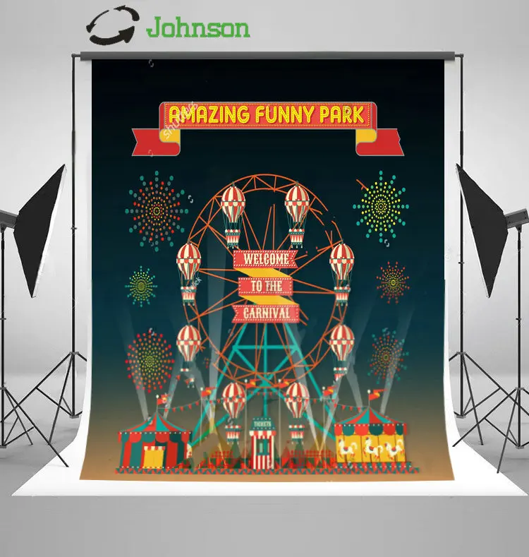 Nightsky Funny Park Carnival Hot Air Balloon Circus Theme backdrops polyester or Vinyl cloth Computer print party Backgrounds
Nightsky Funny Park Carnival Hot Air Balloon Circus Theme backdrops polyester or Vinyl cloth Computer print party Backgrounds