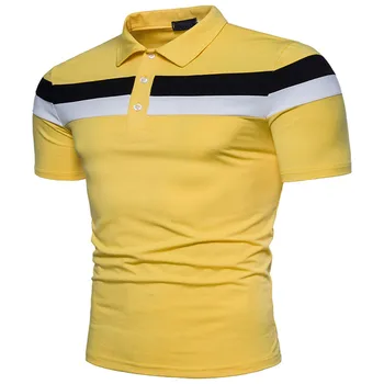 2019 summer new men's polo shirt casual patchwork cotton polo shirt men short-sleeved high volume polo shirt men
2019 summer new men's polo shirt casual patchwork cotton polo shirt men short-sleeved high volume polo shirt men