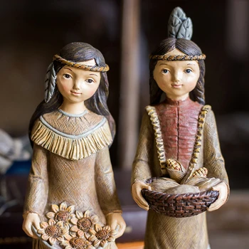 Indian Girl Resin Ornaments Sculpture Desktop Decoration American Living Room Restaurant Exquisite Gifts
Indian Girl Resin Ornaments Sculpture Desktop Decoration American Living Room Restaurant Exquisite Gifts