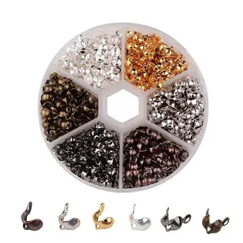 1 Box Mixed Color Iron Bead Tips Knot Covers End Crimps for Jewelry Making Nickel Free 8x4mm Hole: 1.5mm; 3mm inner diameter
1 Box Mixed Color Iron Bead Tips Knot Covers End Crimps for Jewelry Making Nickel Free 8x4mm Hole: 1.5mm; 3mm inner diameter