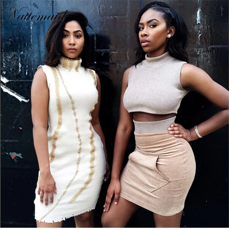 MATTEMAID 2017 New Autumn Knitted Dresses Fall Turtle neck Women Casual Dress Elegant Tight Fitted Knit Sweater Pencil Dress
MATTEMAID 2017 New Autumn Knitted Dresses Fall Turtle neck Women Casual Dress Elegant Tight Fitted Knit Sweater Pencil Dress