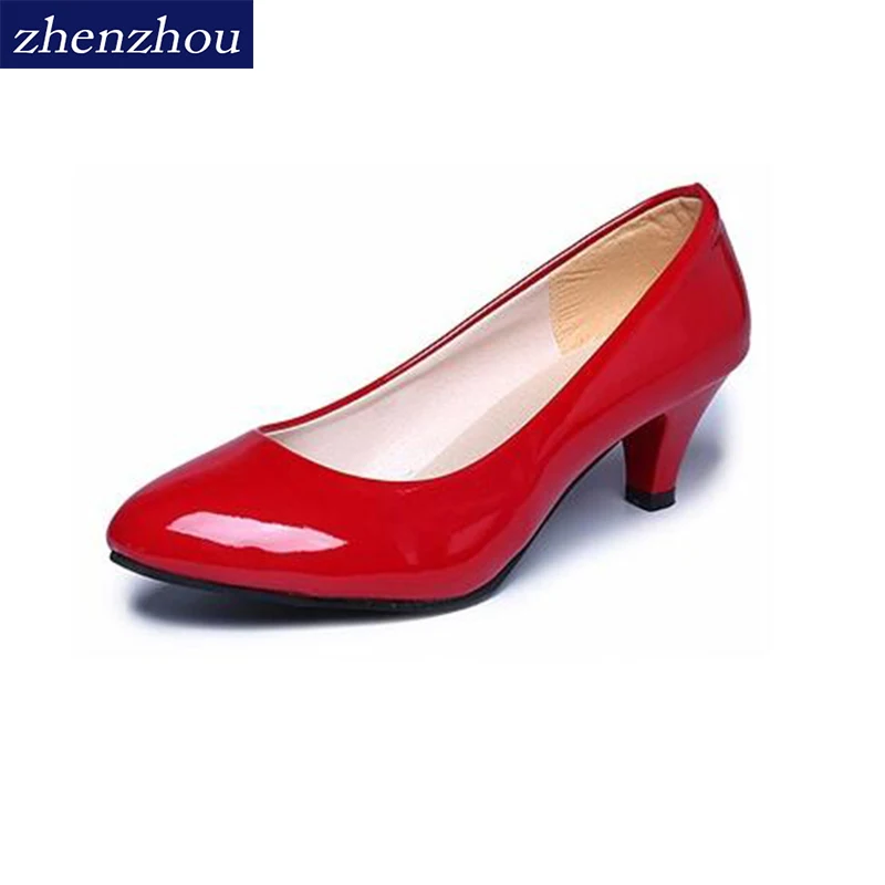 Pumps 2017 new spring and autumn women OL professional shoes shoes with low round head and fashionable women's shoes
Pumps 2017 new spring and autumn women OL professional shoes shoes with low round head and fashionable women's shoes