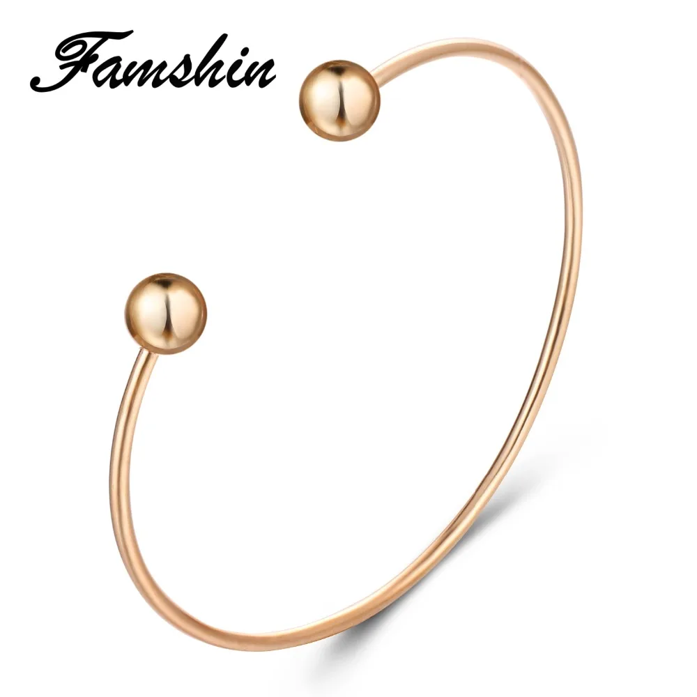 FAMSHIN New Fashion Jewelry accessories mix color Copper Great ball alloy opening Bracelet best gift for girl wholesale
FAMSHIN New Fashion Jewelry accessories mix color Copper Great ball alloy opening Bracelet best gift for girl wholesale