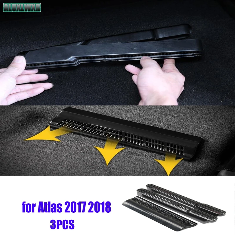 3PCS Styling Seat AC Heat Floor Air Conditioner Duct Vent Outlet Grille Cover for Vw Volkswagen Atlas 2017 2018 Car Accessories
3PCS Styling Seat AC Heat Floor Air Conditioner Duct Vent Outlet Grille Cover for Vw Volkswagen Atlas 2017 2018 Car Accessories
