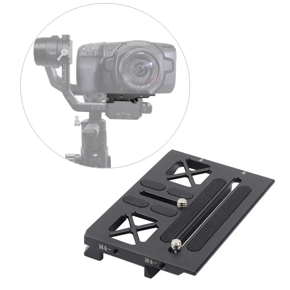 Ronin S Gimbal Mounting Offset Plate for BMPCC 4K Blackmagic Mount for DJI Ronin S Gimbal Quick Release Plate Accessories
Ronin S Gimbal Mounting Offset Plate for BMPCC 4K Blackmagic Mount for DJI Ronin S Gimbal Quick Release Plate Accessories
