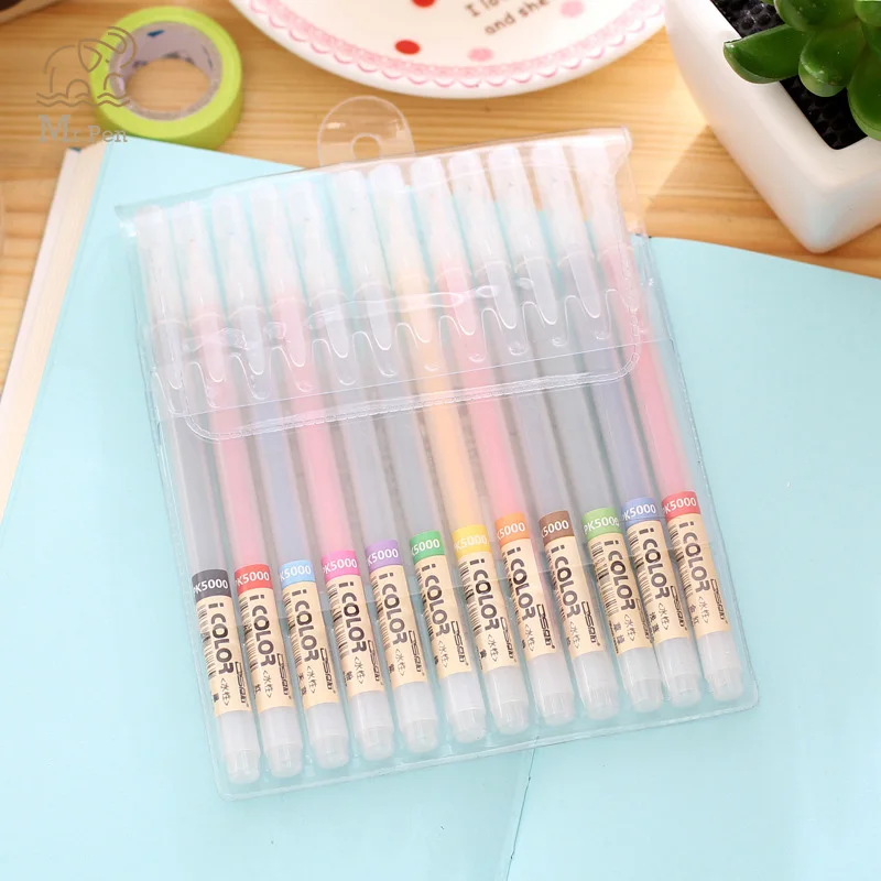 12/24/36pcs Set Colored Ink Water Chalk Pen for Scrapbook Photo Album Drawing Writing Watercolor Art Marker Gel Pens Stationery
12/24/36pcs Set Colored Ink Water Chalk Pen for Scrapbook Photo Album Drawing Writing Watercolor Art Marker Gel Pens Stationery