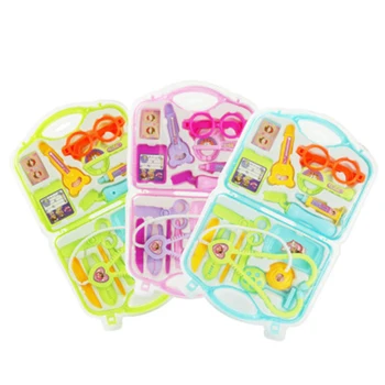Children Pretend Play Doctor Nurse Toy Set Portable Suitcase Medical Kit for Kids Educational Role Play Classic Toy Random Color
Children Pretend Play Doctor Nurse Toy Set Portable Suitcase Medical Kit for Kids Educational Role Play Classic Toy Random Color