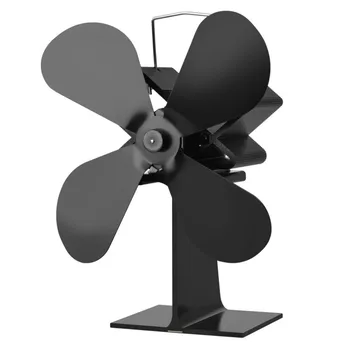 4 Blades Heat Powered Stove Fan Log Wood Burner Ecofan Quiet Black Home Fireplace Fan Efficient Heat Distribution
4 Blades Heat Powered Stove Fan Log Wood Burner Ecofan Quiet Black Home Fireplace Fan Efficient Heat Distribution