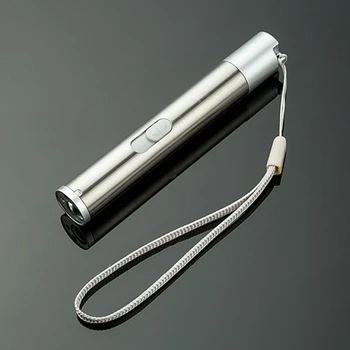 New 3-in-1 Flashlight USB Rechargeable Waterproof Aluminum Alloy Currency Detector Cat Dog Teaser Car Key Chain Tool
New 3-in-1 Flashlight USB Rechargeable Waterproof Aluminum Alloy Currency Detector Cat Dog Teaser Car Key Chain Tool
