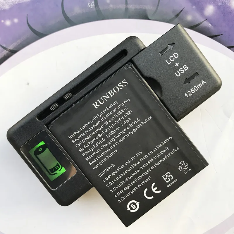 Runboss 2000mAh SP445162SE-C BAT-A11 (1ICP5/5162) For Acer Liquid Z410 T01 Z330 Battery KT.0010K.007 With LCD Charger
Runboss 2000mAh SP445162SE-C BAT-A11 (1ICP5/5162) For Acer Liquid Z410 T01 Z330 Battery KT.0010K.007 With LCD Charger