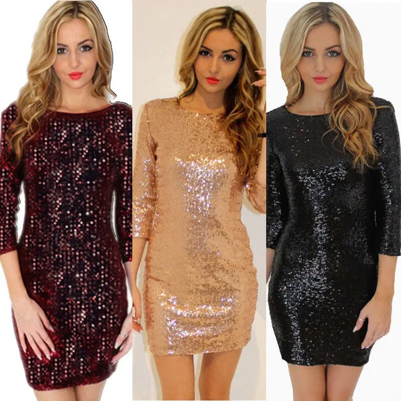 2018 New Hot Fashion Womens Christmas O- Back Long Sleeve Stretch Sequin Bodycon Party Mini Dress US
2018 New Hot Fashion Womens Christmas O- Back Long Sleeve Stretch Sequin Bodycon Party Mini Dress US