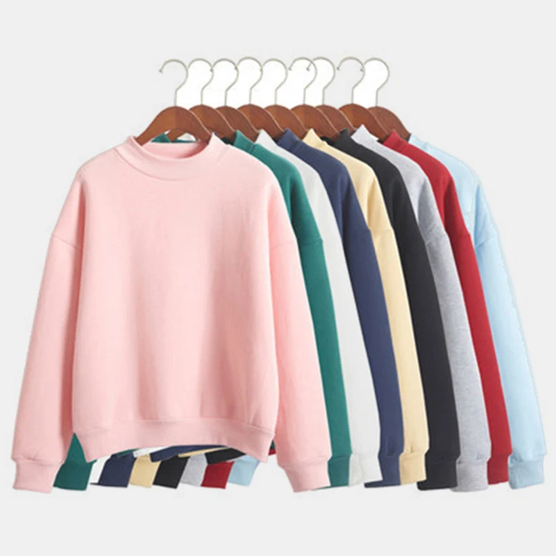 Turtleneck Batwing Sleeve Women's Sweatshirt Candy Color Autumn Winter Women Hoodies Loose Thick Lady Sweatershirt Female Pink
Turtleneck Batwing Sleeve Women's Sweatshirt Candy Color Autumn Winter Women Hoodies Loose Thick Lady Sweatershirt Female Pink