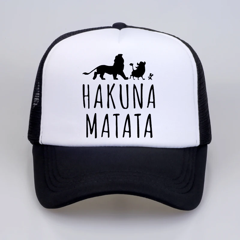 قبعات سائق الشاحنة من Lion King للرجال قبعة بيسبول Pumba Hakuna Matata شبكة مسامية للجنسين Men S Baseball Caps Zawem