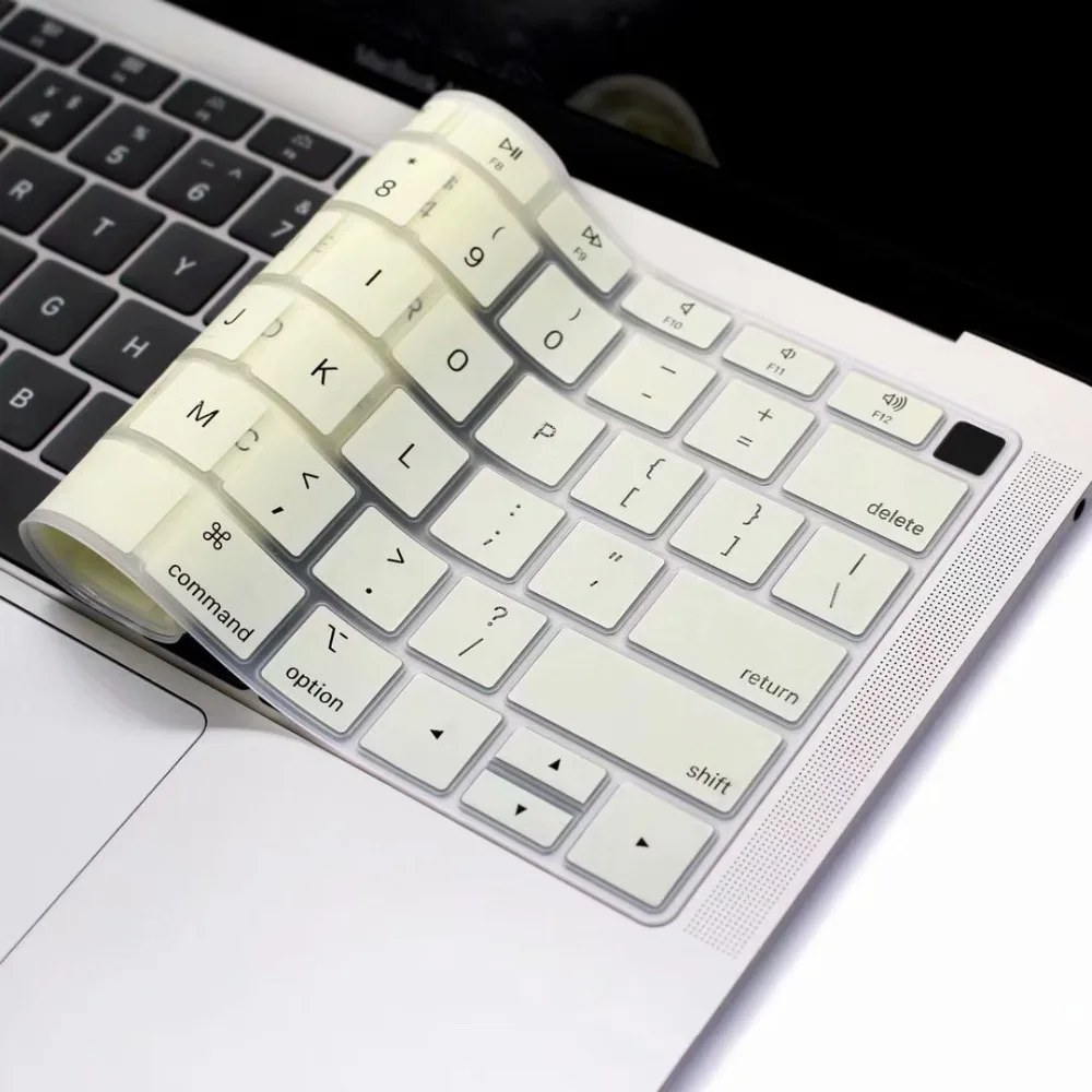 EU US for Macbook Air 13 Keyboard Cover 2018 Silicon A1932 English for Macbook Air 13 2018 A1932 Keyboard Film Skin
EU US for Macbook Air 13 Keyboard Cover 2018 Silicon A1932 English for Macbook Air 13 2018 A1932 Keyboard Film Skin