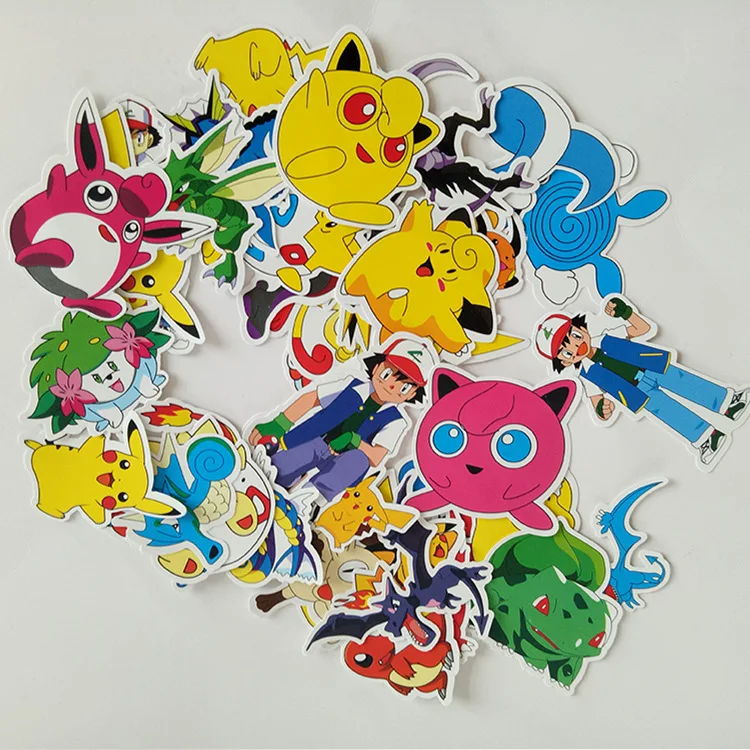 2019 Pikachu Cartoon Stickers Skateboard Laptop Luggage Car Sticker Cosplay Prop Accessories 38 Pcs
2019 Pikachu Cartoon Stickers Skateboard Laptop Luggage Car Sticker Cosplay Prop Accessories 38 Pcs