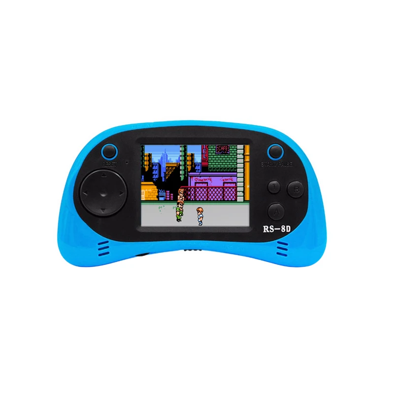 RS-8D Video Game Console 8 Bit 2.5 inch Portable Video Handheld Game Player Built-in 260 Different Color Retro Game N15C
RS-8D Video Game Console 8 Bit 2.5 inch Portable Video Handheld Game Player Built-in 260 Different Color Retro Game N15C