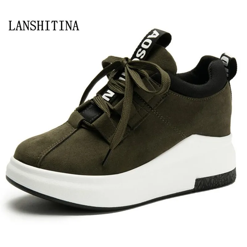 Brand Women's Sneakers Platform 2018 New Casual Shoes Woman Shoes Breathable Female Canvas Shoes Comfortable Size 35-40
Brand Women's Sneakers Platform 2018 New Casual Shoes Woman Shoes Breathable Female Canvas Shoes Comfortable Size 35-40