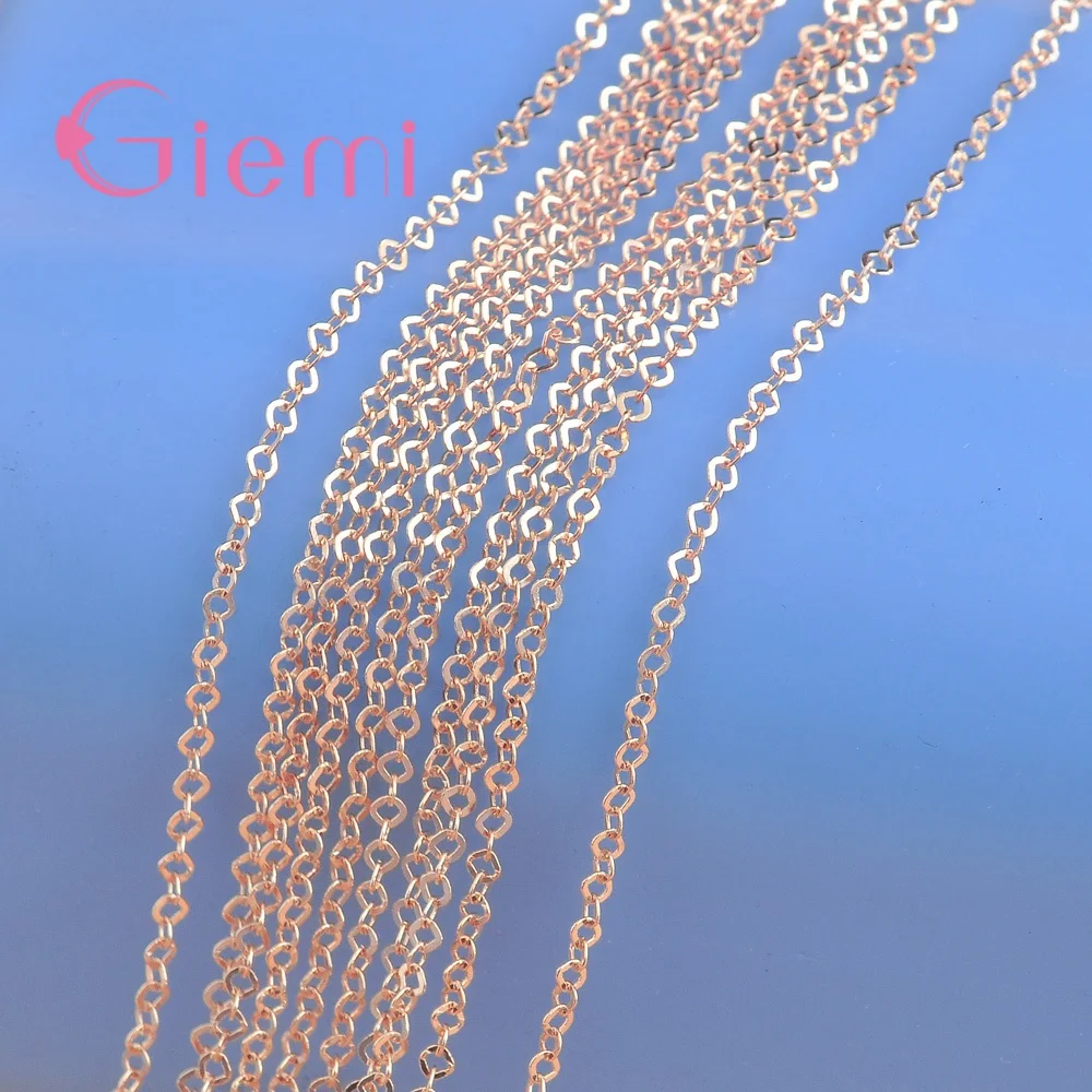 Jewelry Findings Wholesale 20Pcs Rose Gold/Gold/Silver Color Link Square Necklace Chains Stock Fast Shipping
Jewelry Findings Wholesale 20Pcs Rose Gold/Gold/Silver Color Link Square Necklace Chains Stock Fast Shipping