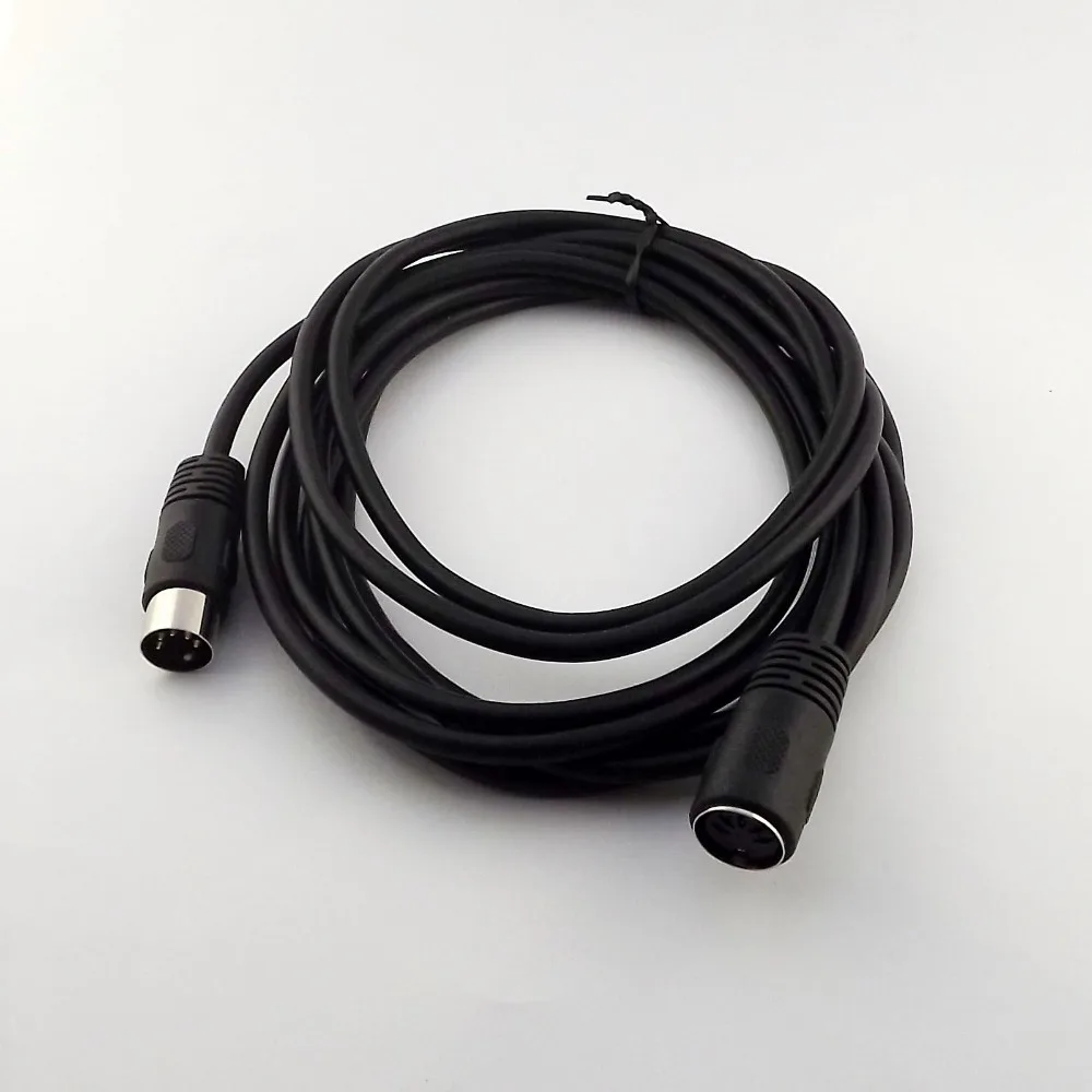 10pcs DIN MIDI 5 Pin Male to Female Audio Tape Recorder Amplifier Extension Cable 10ft
10pcs DIN MIDI 5 Pin Male to Female Audio Tape Recorder Amplifier Extension Cable 10ft