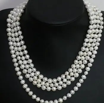 Women Gift Freshwater Natural 7-8mm white black freshwater cultured nearround beads 3 rows necklace chain prom weddings fashion
Women Gift Freshwater Natural 7-8mm white black freshwater cultured nearround beads 3 rows necklace chain prom weddings fashion
