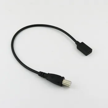 5x USB 3.1 Type C Female to USB 2.0 B Male Plug Printer Scanner Data Connector Adapter Cable Cord 1ft/30cm
5x USB 3.1 Type C Female to USB 2.0 B Male Plug Printer Scanner Data Connector Adapter Cable Cord 1ft/30cm