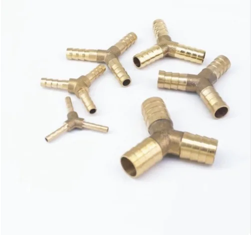 Y Hose Barb I/D 4 мм 6 8 10 12 14 16 3 способа Латунная муфта Сплайсер соединители фитинги |