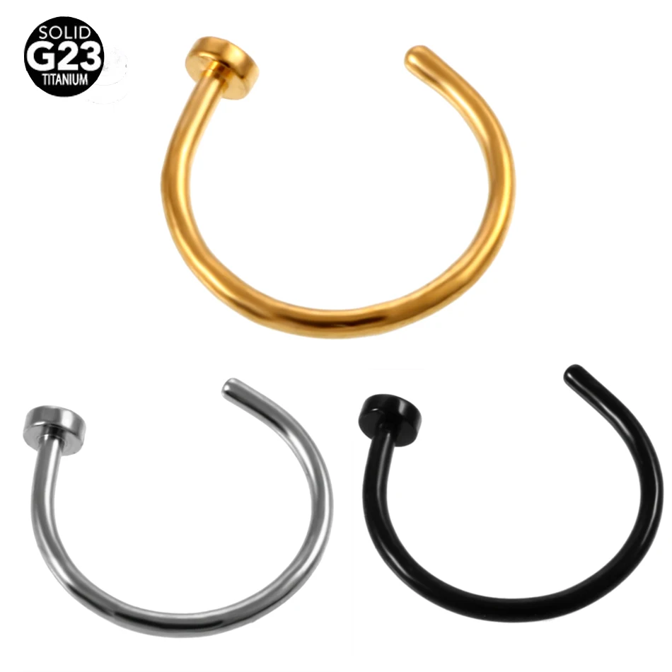 10pcs/lot 100% Titanium C-Rings Fake Nose Hoop Nose Rings Fake Nose Piercings Earrings Stud Bars Pircings Body Jewelry
10pcs/lot 100% Titanium C-Rings Fake Nose Hoop Nose Rings Fake Nose Piercings Earrings Stud Bars Pircings Body Jewelry