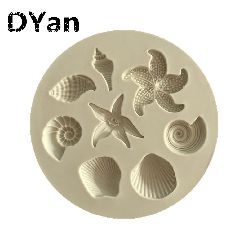 Free Shipping Marine Life Conch Starfish Shell Sugar Cakes Silicone Mold Diy Chocolate Mold Kitchen Liquid Cake A1351
Free Shipping Marine Life Conch Starfish Shell Sugar Cakes Silicone Mold Diy Chocolate Mold Kitchen Liquid Cake A1351