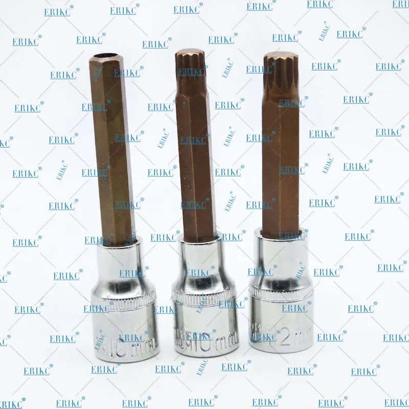 ERIKC Injector screw dismantling tools common rail injection repair tool kits
ERIKC Injector screw dismantling tools common rail injection repair tool kits