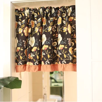 American Retro Large Flower Half Curtain Cotton Twist Painted Curtain Curtain Door Curtain Decorative Curtain Dropshipping
American Retro Large Flower Half Curtain Cotton Twist Painted Curtain Curtain Door Curtain Decorative Curtain Dropshipping