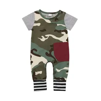 0-18M Newborn Toddler Baby Boy Romper Camo Short Sleeve Jumpsuit Playsuit Summer Baby Boys Costumes Clothes
0-18M Newborn Toddler Baby Boy Romper Camo Short Sleeve Jumpsuit Playsuit Summer Baby Boys Costumes Clothes
