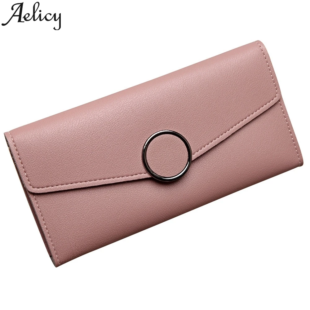 Aelicy Women Korean version of the multi-card bit buckle Long Wallet Coin Purse Credit Card Package Coin Bag With Card Pocket
Aelicy Women Korean version of the multi-card bit buckle Long Wallet Coin Purse Credit Card Package Coin Bag With Card Pocket
