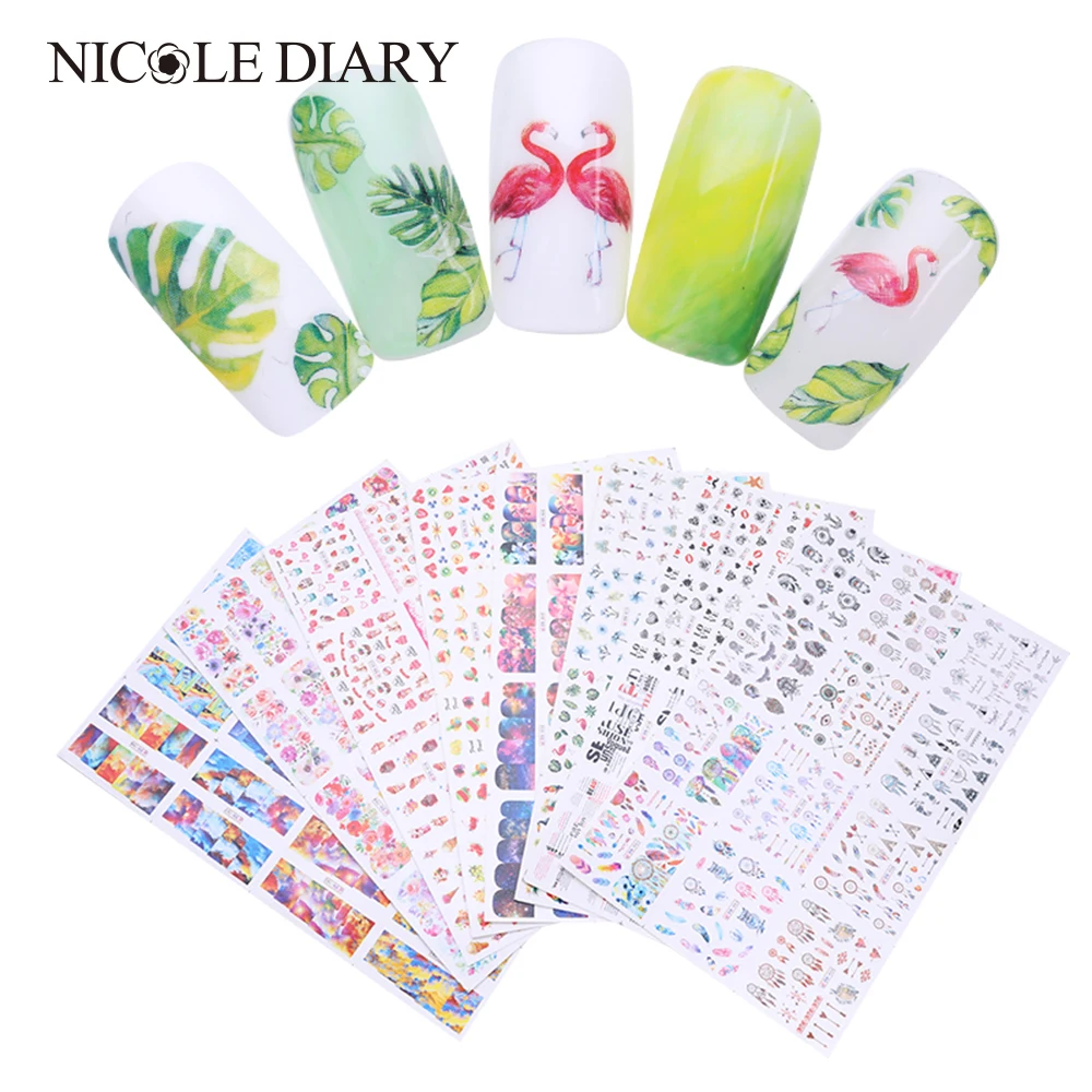 1 Sheet Colorful Water Decal Rose Flower Watermelon Leaf Manicure DIY Nail Art Transfer Sticker Decal Decorations
1 Sheet Colorful Water Decal Rose Flower Watermelon Leaf Manicure DIY Nail Art Transfer Sticker Decal Decorations