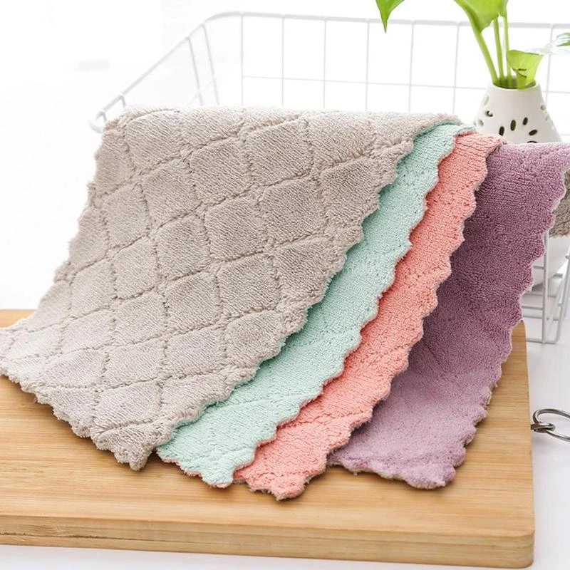 Super Absorbent Microfiber Kitchen Dish Cloth High-efficiency Tableware Household Cleaning Towel Kichen Tools 28x16cm
Super Absorbent Microfiber Kitchen Dish Cloth High-efficiency Tableware Household Cleaning Towel Kichen Tools 28x16cm