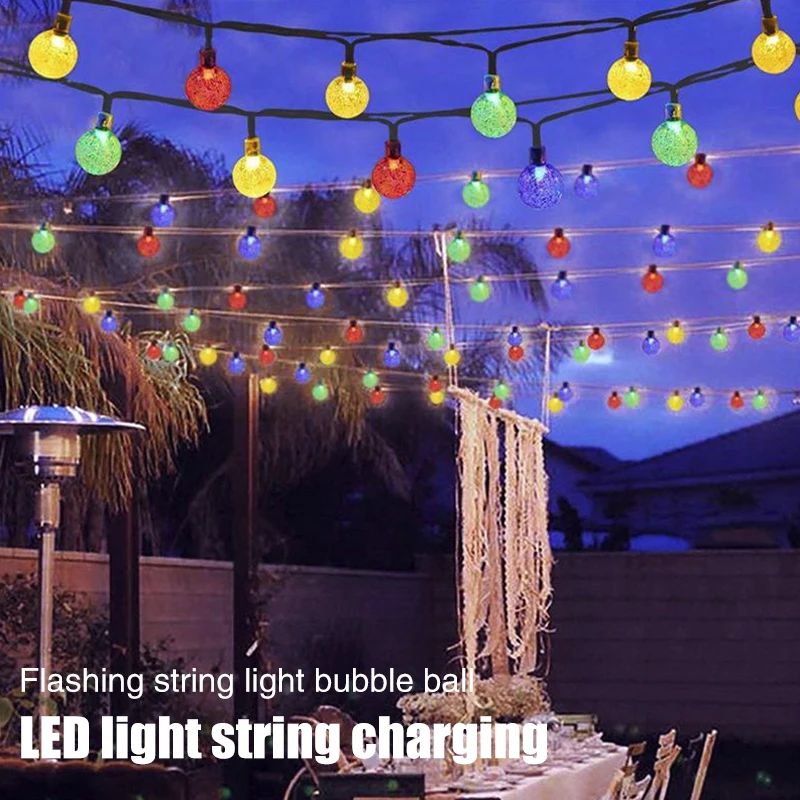 Crystal Globe Ball 20LED Holiday Lantern Fairy String Light Garden Xmas Decor Yard Landscape Lamp Plug in USB Outdoor Wedding
Crystal Globe Ball 20LED Holiday Lantern Fairy String Light Garden Xmas Decor Yard Landscape Lamp Plug in USB Outdoor Wedding