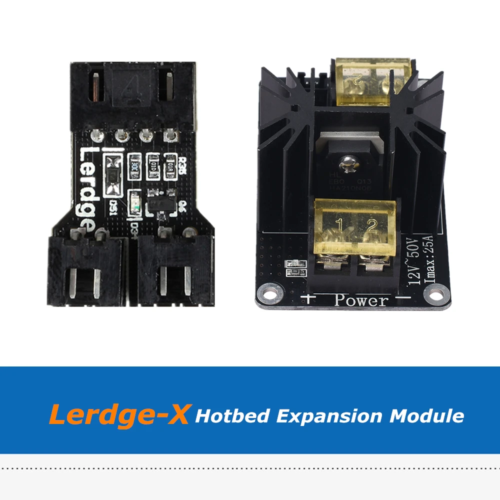 Lerdge 3D Printer Parts Hotbed Adapter Module + High Power Heat Bed Expansion MOS Module For Lerdge X Board
Lerdge 3D Printer Parts Hotbed Adapter Module + High Power Heat Bed Expansion MOS Module For Lerdge X Board