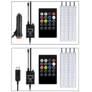 Car Atmosphere USB Standing Light USB/Cigarette Lighter Remote Control Indoor Decorative LED Lamp Strip
Car Atmosphere USB Standing Light USB/Cigarette Lighter Remote Control Indoor Decorative LED Lamp Strip