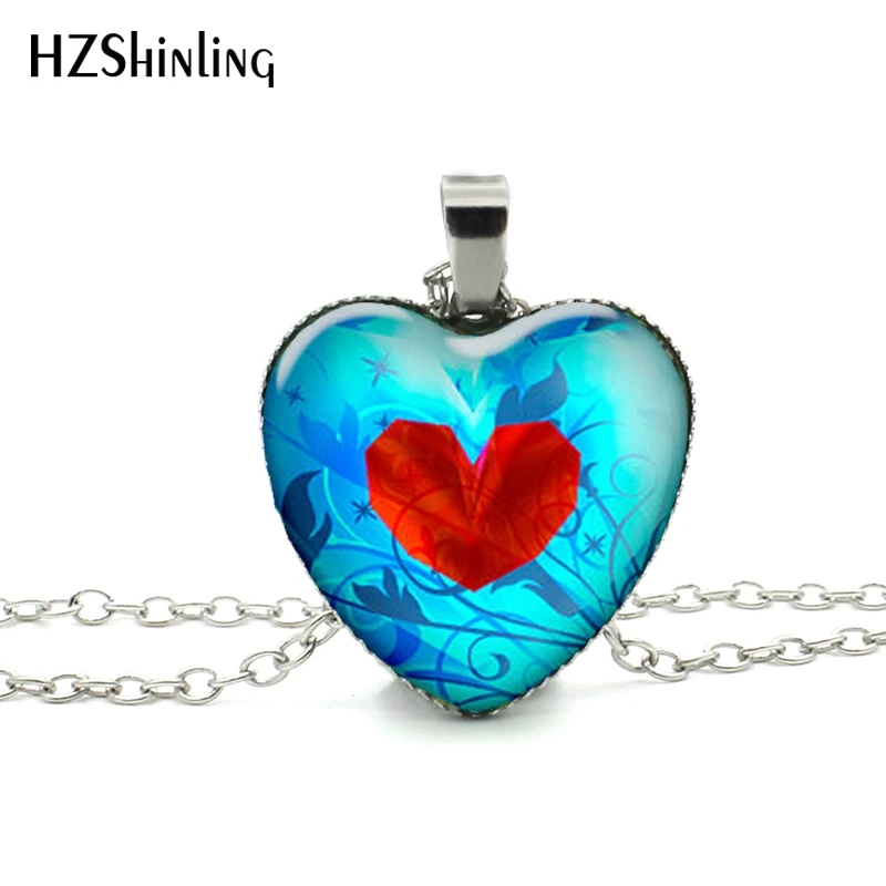 New Glass Dome Necklace zelda heart necklace Art Photo Legend of Zelda Inspired Heart Necklace silver heart shaped necklaces HZ3
New Glass Dome Necklace zelda heart necklace Art Photo Legend of Zelda Inspired Heart Necklace silver heart shaped necklaces HZ3