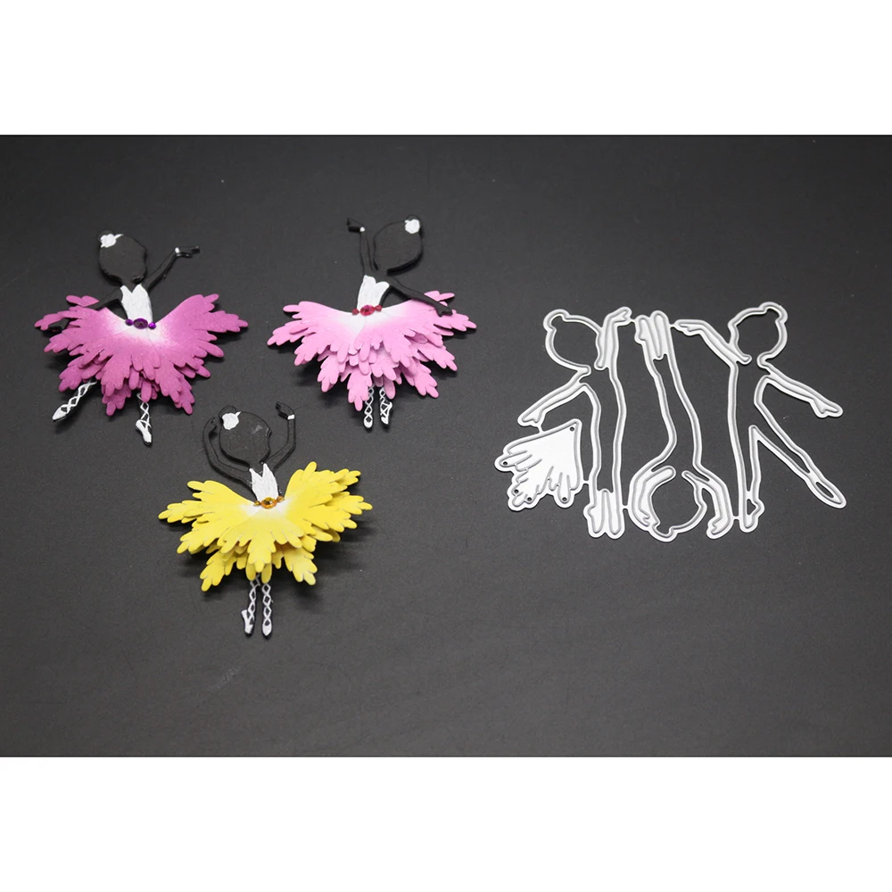 Ballet Girl Metal Cutting Dies Dance Girls Cut Die Stencils For Scrapbooking Photo Album Embossing Paper Card Crafts Template
Ballet Girl Metal Cutting Dies Dance Girls Cut Die Stencils For Scrapbooking Photo Album Embossing Paper Card Crafts Template