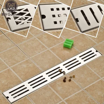 Stainless Steel 70cm x 10cm Shower Room Floor Drain Attempts To Prevent Odor Floor Waste Drain Bathroom Large Flow Floor Drain
Stainless Steel 70cm x 10cm Shower Room Floor Drain Attempts To Prevent Odor Floor Waste Drain Bathroom Large Flow Floor Drain